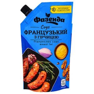 Соус Фазенда 180г французький гірчиця 30% д.п