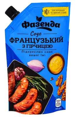 Соус Фазенда 180г французький гірчиця 30% д.п