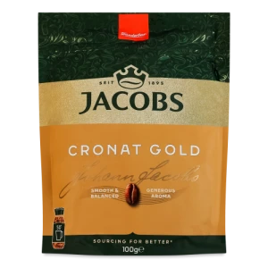 Кава Jacobs Cronat Gold 100г розчинна