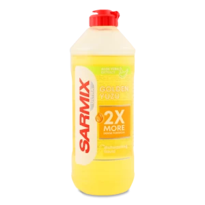 Гель Sarmix 500мл д. миття посуду ultra gold. yuzu