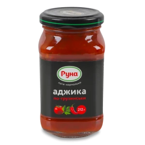 Аджика стерилізована По-грузинськи Руна с/б 212г