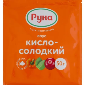 Соус Кисло-солодкий Руна сашет 50 г