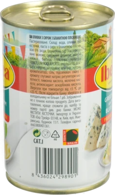 Оливки Iberica 300г з блакитним сиром