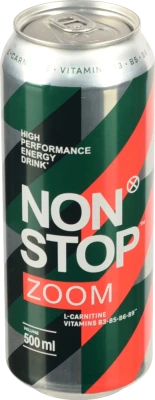 Напій енергетичний Non Stop Zoom 0.5л