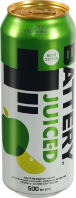 Напій енергетичний Battery 0.5л яблуко