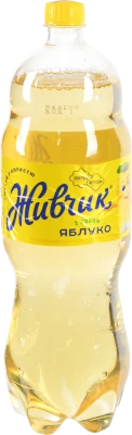 Напій безалкогольний сильногазований з соком яблука Живчик п/пл 2л