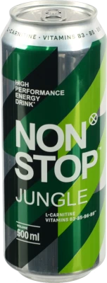 Напій енергетичний Non Stop 0.5л jungle з.б.