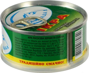 Ікра лососева зерниста солена Камчадал з/б 100г