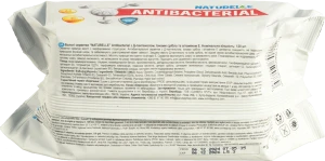 Серветки вологi Naturelle 120шт антибак.д пантенол вітамін е