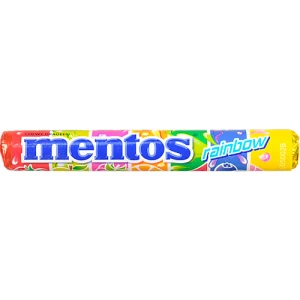 Драже жувальне зі смаком фруктів Rainbow Mentos м/у 37.5г