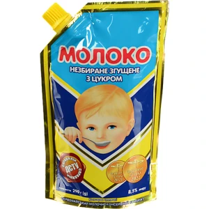 Молоко згущене 8.5% незбиране з цукром Первомайський МКК д/п 290г