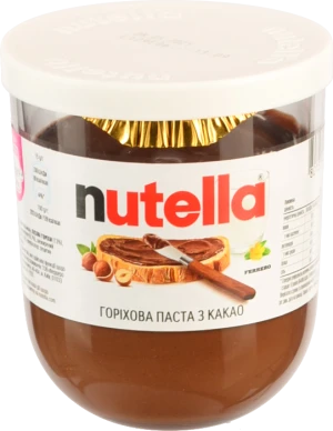 Паста горіхова з какао Nutella 200г