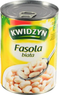 Квасоля Kwidzyn 400г біла з.б