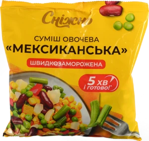 Суміш овочева Сніжно 400г мексиканська