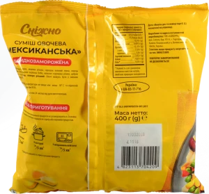 Суміш овочева Сніжно 400г мексиканська