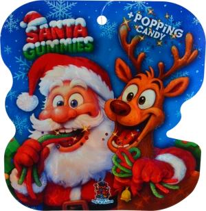 Цукерки жувальні Vida's 25г santa шипучка
