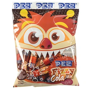 Цукерки Fizzy Monster 10х6г cola mix