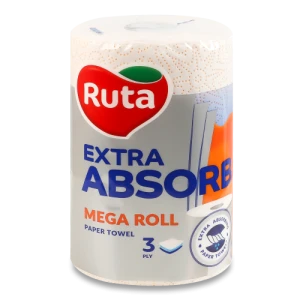 Рушник паперовий 3-х шаровий Extra absorb Selecta Ruta 1шт