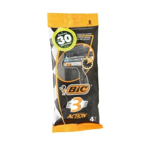 Бритва Bic солей 3 action 4шт