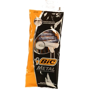 Бритва Bic металеве покриття 5шт