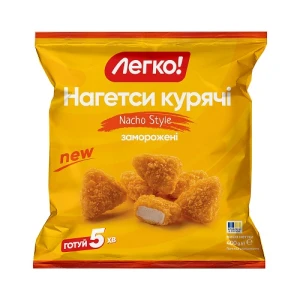 Нагетси заморожені курячі Nacho style Легко! м/у 400г