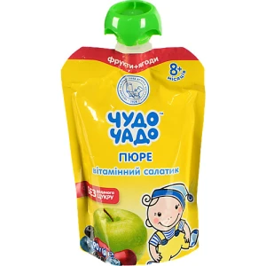 Пюре Чудо-Чадо «Вітамінний салатик» (90г)