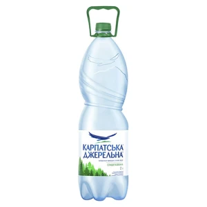 Вода мінеральна слабогазована Карпатська Джерельна п/пл 2л