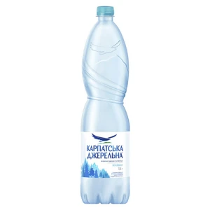 Вода мінеральна негазована Карпатська Джерельна 1,5л