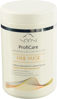 Маска д.волосся Sansi 1000мл profi care вiдновлення реконструкцiя