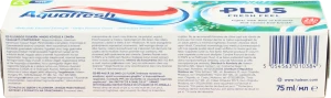 З.п Aquafresh 75мл плюс відчутна свіжість