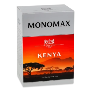 Чай чорний кенійський байховий листовий Kenya Monomax к/у 90г