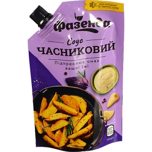 Соус Фазенда Часниковий д.п. 180 г
