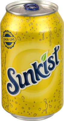 Напій Sunkist 0.33л лимон лайм безалкогольний газований з.б