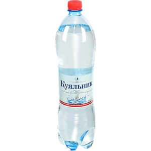 Вода мінеральна сильногазована Куяльник 1.5л