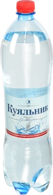 Вода мінеральна сильногазована Куяльник 1.5л
