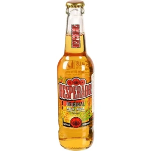 Пиво спеціальне світле фільтроване пастеризоване «Desperados Original», 5,9%, 0,33 л, скляна пляшка
