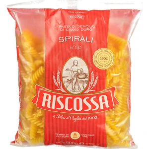 Паста Riscossa «Spirali» №50 з твердих сортів пшениці 500 г
