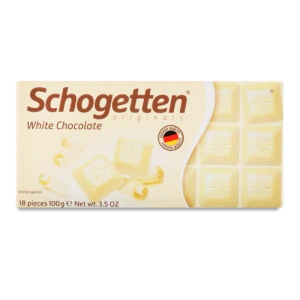 Шоколад Schogetten 100г white chocolate