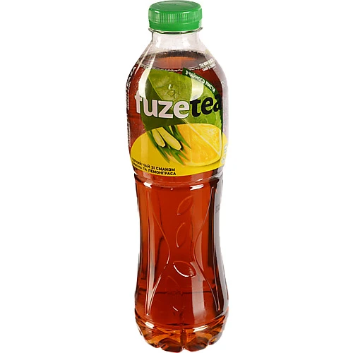 Чай холодний чорний зі смаком персика та гібіскуса Fuzetea п/пл 1л