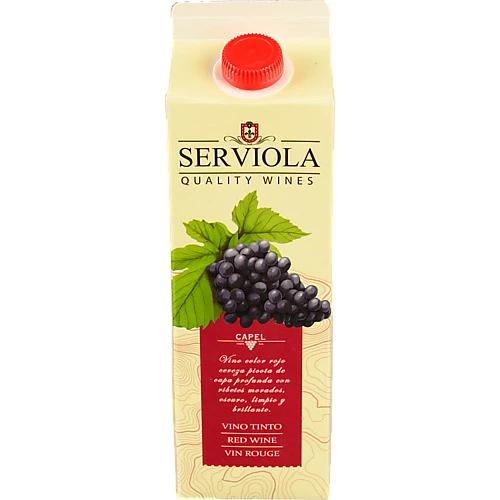 Вино Serviola 1л 12% червоне сухе т.п