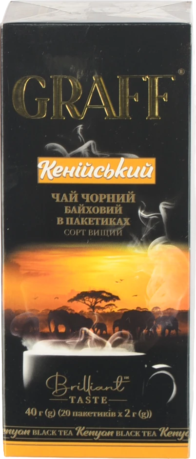 Чай Graff 20п чорний кенійський