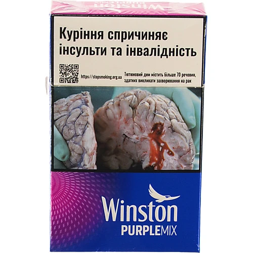 Сигарети з фільтром Winston Purplemix 20шт