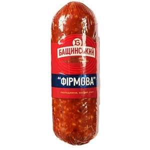 Ковбаса Бащинський «Фірмова» напівкопчена, вищий ґатунок, 280 г
