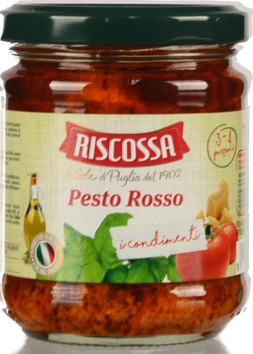 Соус Pesto Rosso Riscossa с/б 180г