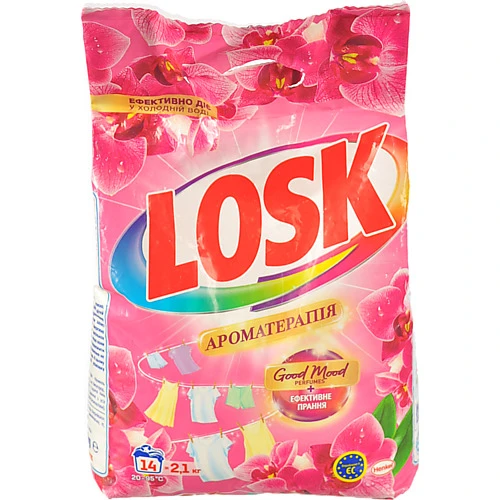 Порошок Losk 2.1кг ароматерапія малазійських квітів автомат