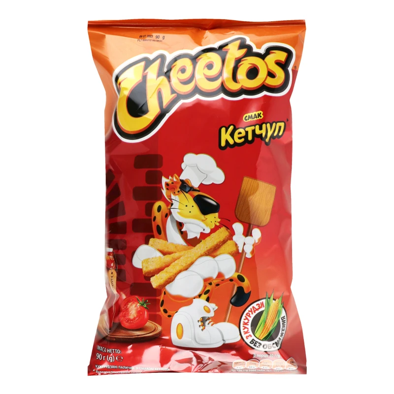 Палички кукурудзяні Кетчуп Cheetos м/у 90г