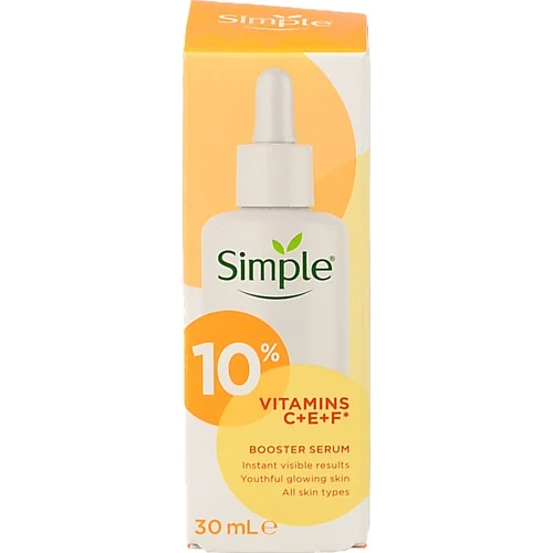 Сироватка для обличчя Vitamins C+E+F Simple 30мл
