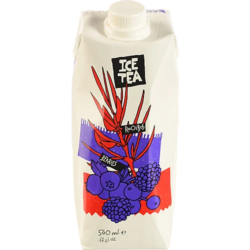Чай холодний Ice teа 0.5л ройбуш ягоди т.п