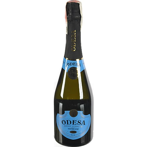 Вино ігристе 0.75л 10-13.5% біле напівсухе Classic Odesa
