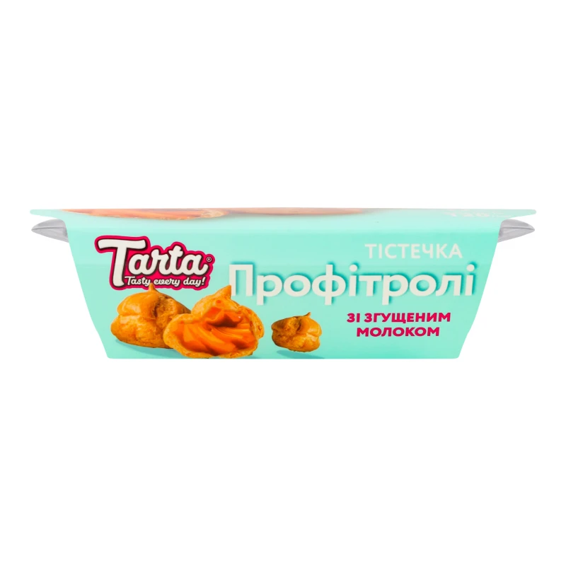Тістечка зі згущеним молоком Профітролі Tarta к/у 120г